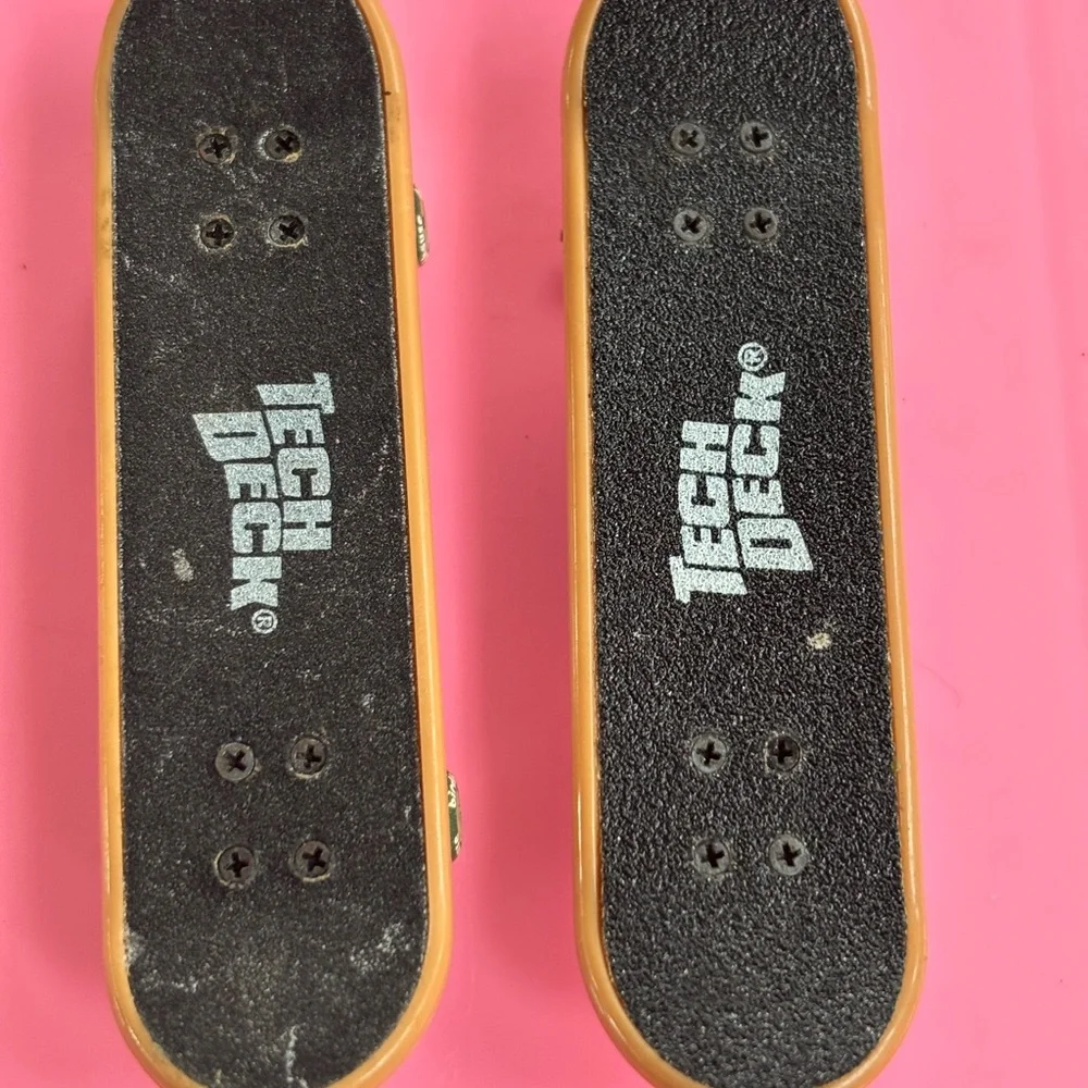 Set of 2 Vintage Tech Deck Fingerboards 2000s Birdhouse